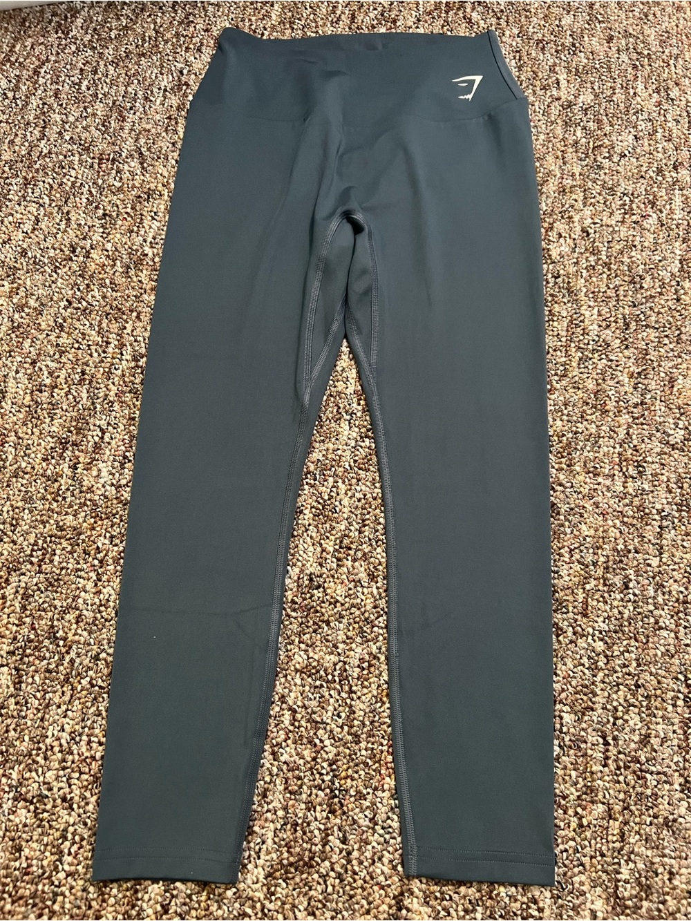 Gymshark Women’s Gray High Waist Everyday Seamless Athletic Leggings Size Medium